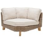 BAHAMAS CORNER CHAIR PEBBLE