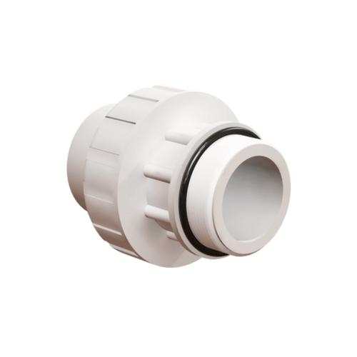 PVC 1.5" White Union (Slip X NPT) White