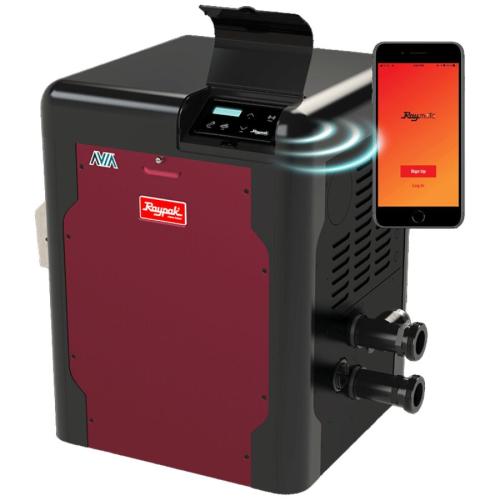 Avia Natural Gas Pool Heater With Nitek