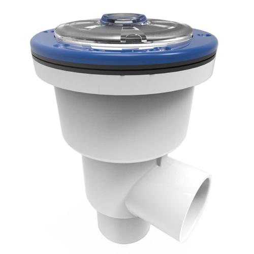 4" Grey Bubbler Body Assy Vinyl 