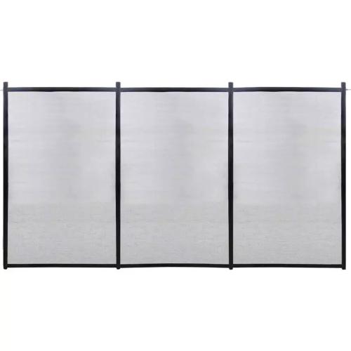 GLI 5'X10' Designer Pool Fence - Black