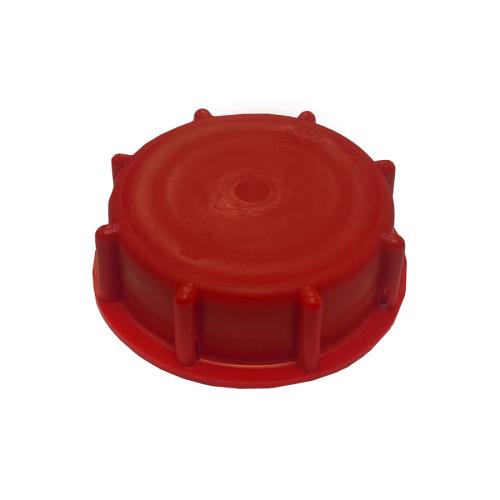 Chlorine Container Replacement Cap with Gasket - Red