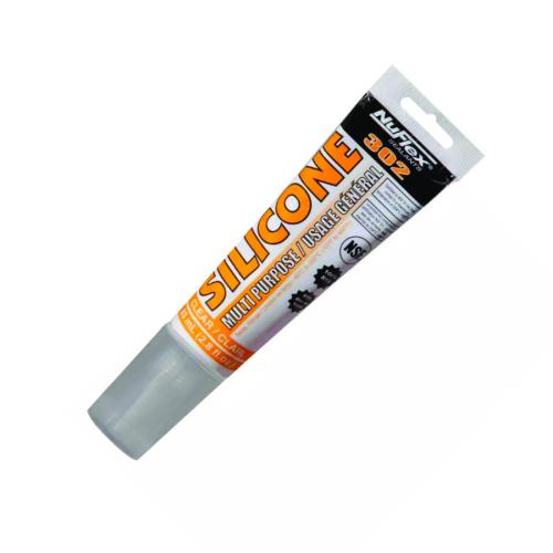 Silicone Clear Nuflex 80ml Tube
