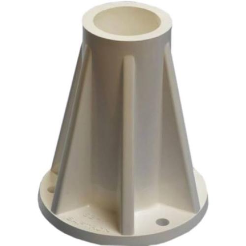 Saftron Surface Mounting White Base, 6"