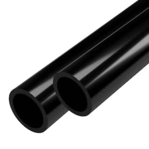 PVC 1.5" Black Schedule 40 Pipe