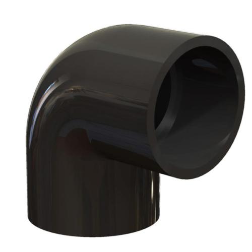 Pvc 1.5" Elbow 90 (Slip X Slip) Black