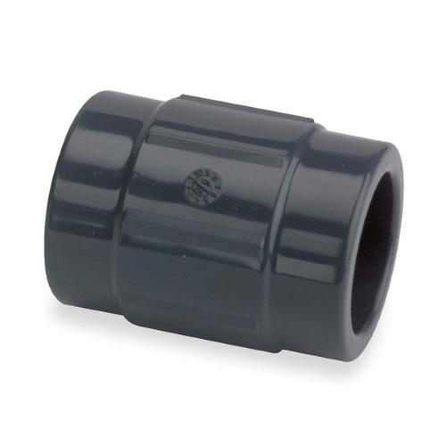 PVC 1.5" Black Coupler (Slip X Slip) 