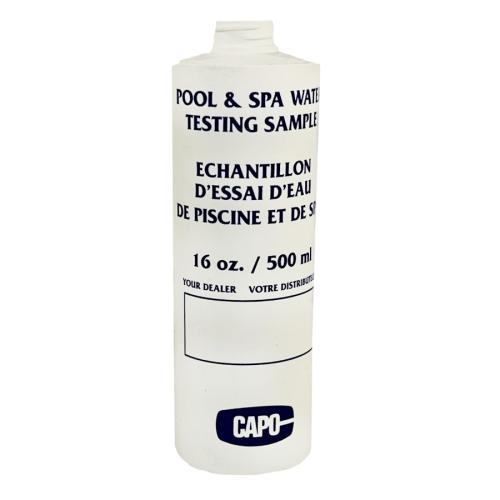 Capo Water Testing Sample Bottle & Cap