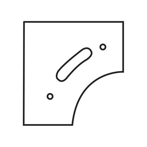 Short Resin Shims For Deluxe Corner Kits