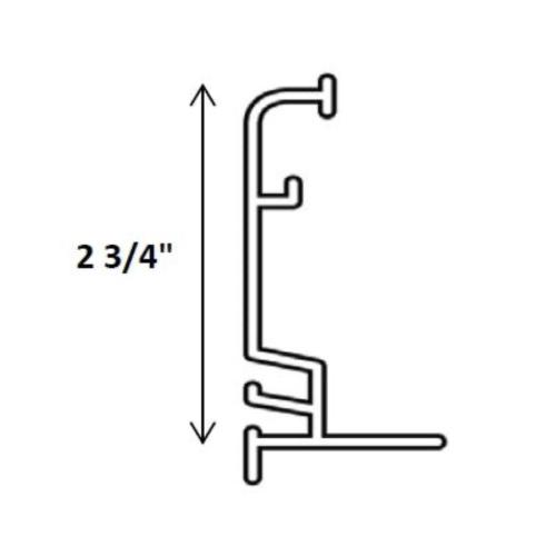 Double Track Low Profile Coping Notched 