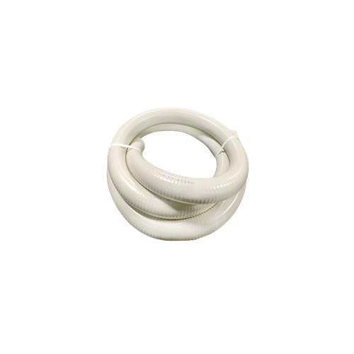 1.5' X 10Ft  Coil Tiger Flex Cream Spa Hose