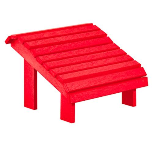 Premium Foot Stool Red