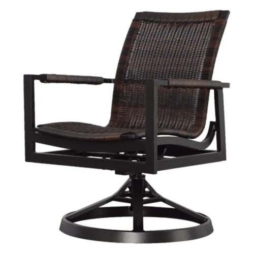 Megan Woven Swivel Chair