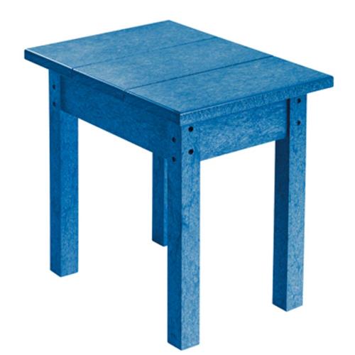 18" X 13" Small Side Table-Blue