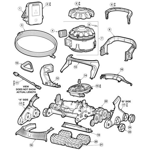 Hayward - Cleaner Parts - Aquavac 6 Series 600 & 650