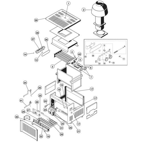 Hayward - Heater Parts - Hayward H-Series Millivolt Ed1