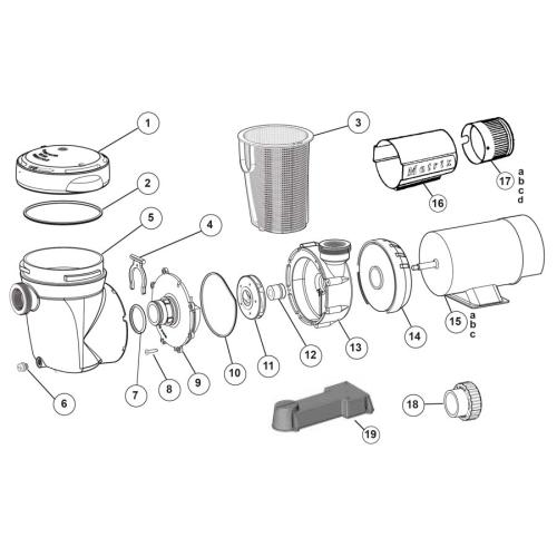 Hayward - Pump Parts - Matrix Pump