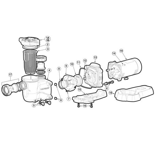 Hayward - Pump Parts - Max Flo Xl