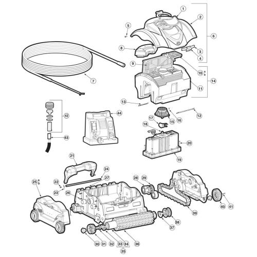 Hayward - Cleaner Parts - Sharkvac Xl