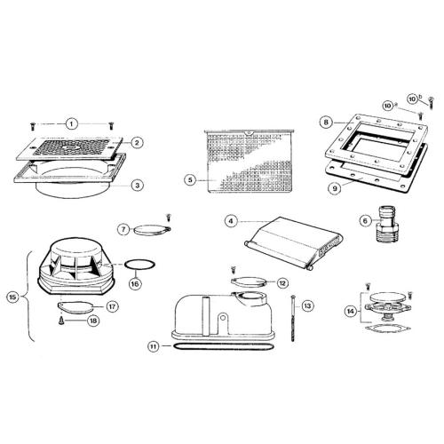 Hayward - Skimmer Parts - Automatic Skimmers