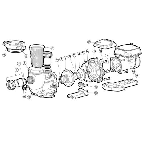 Hayward - Pump Parts - Tristar Vs 900