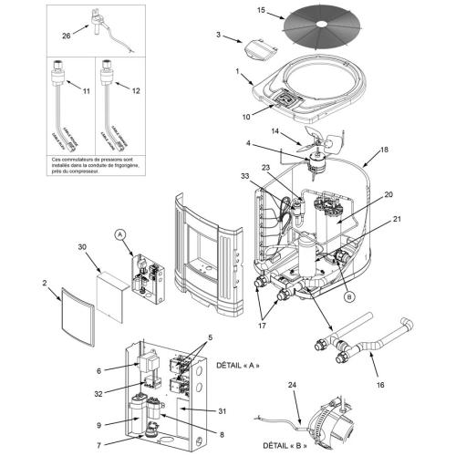 Jandy/Zodiac - Heat Pump Parts - Ee-Ti (Discontinued 2010-2013)