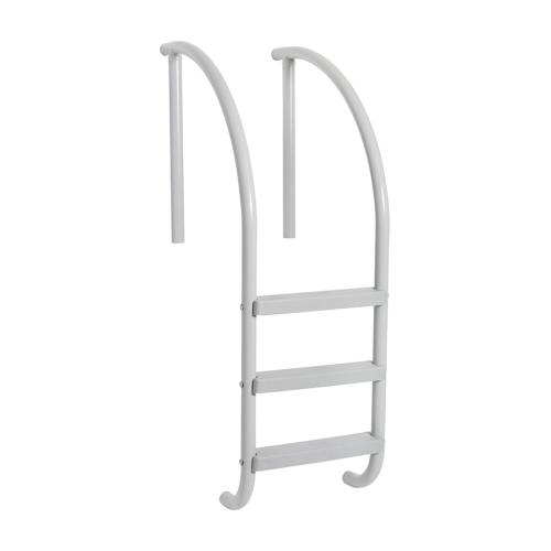 Saftron Triton Series, Inground 3-Step Ladder, White