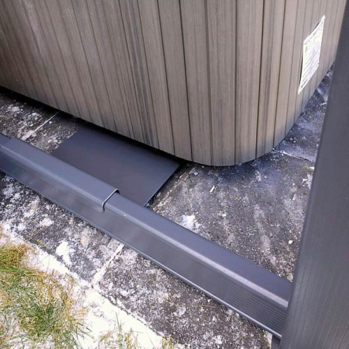 OASIS & EVOLUTION NON-PERMANENT MOUNTING PLATE (SET OF 4) SLATE