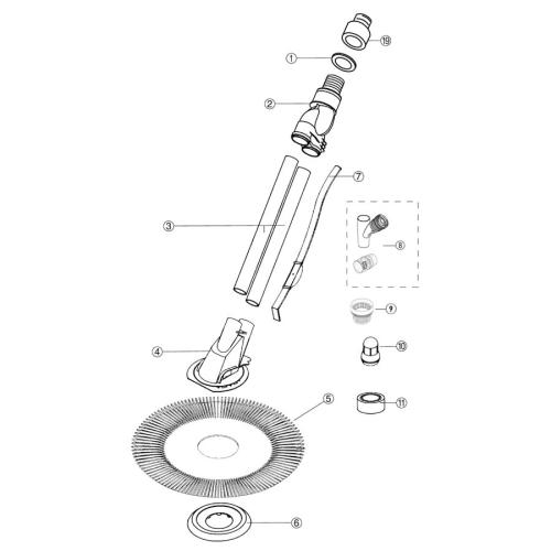 Pentair - Cleaner Parts - Kreepy Krauly Ez Vac