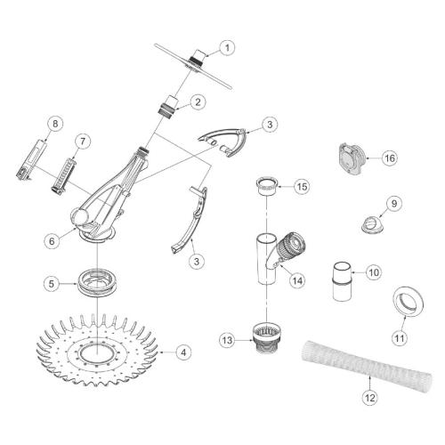 Pentair - Cleaner Parts - Kreepy Kruiser (2011 & Prior)