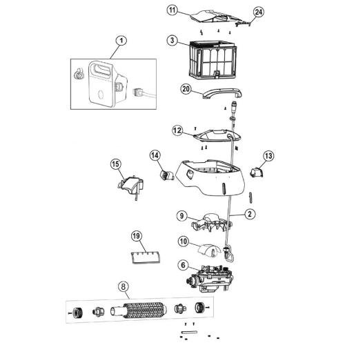 Pentair - Cleaner Parts - Prowler 930/Warrior Si