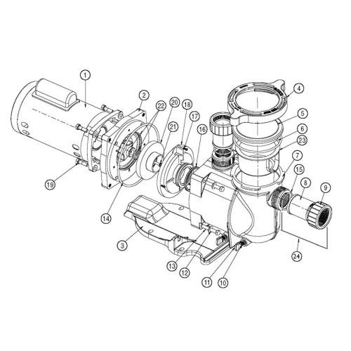 Pentair - Pump Parts - Superflo Pump