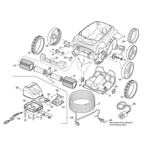 Polaris - Cleaner Parts - F9300Xi Sport (Discontinued)