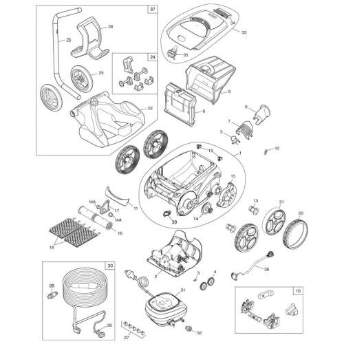 Polaris - Cleaner Parts - Alpha Iq Falphaiq