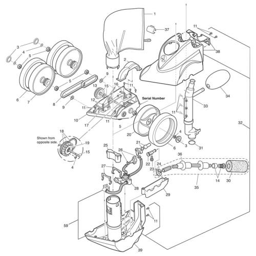 Polaris - Cleaner Parts - Vac Sweep 380 (F3)