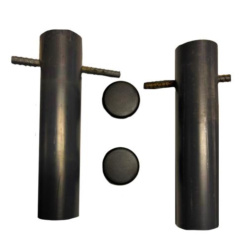 Plastic Stanchion 6" Volleyball Anchors - Set Of 2