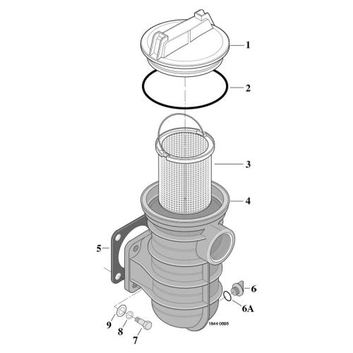 Sta-Rite - Pump Parts - Suction Trap (Dura-Glass)