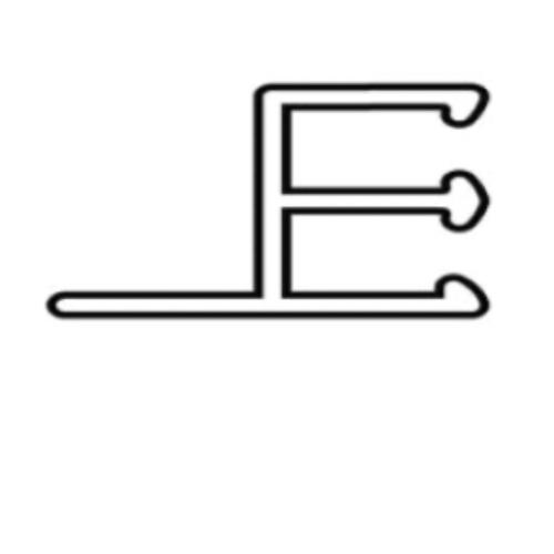 DOUBLE TRACK TOP MOUNT 2' RADIUS CORNER