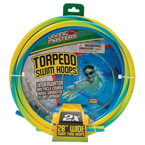 TORPEDO SWIM HOOPS 2 PCS
( 6 per case)