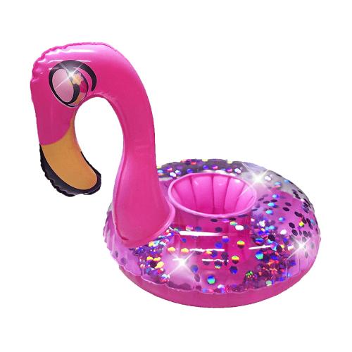 Glitter Flamingo Drink Float