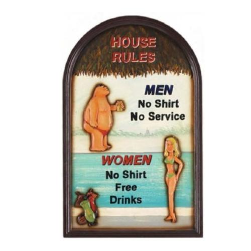 House Rules Sign