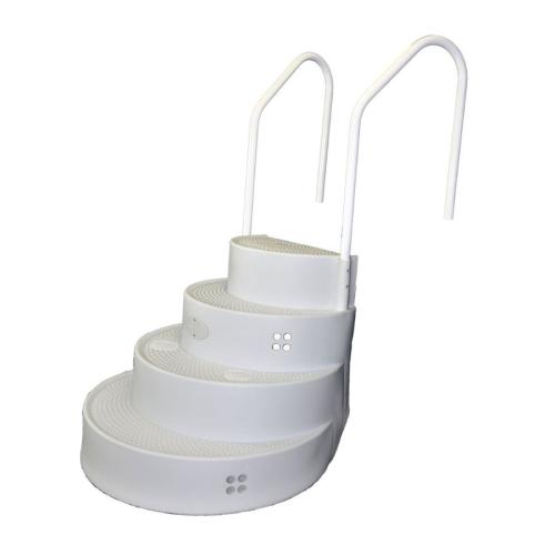 THE STEP ABOVEGROUND (2 RAIL)