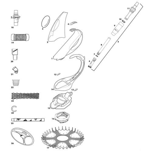 Jandy/Zodiac - Cleaner Parts - G4