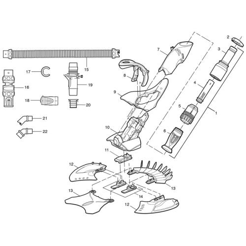 Jandy/Zodiac - Cleaner Parts - Zodiac X7 Quattro