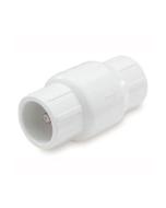 Pvc 2" White Check Valve 1/4 Lb White