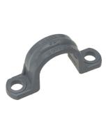 Pvc 2" 2-Hole Pipe Hold Down Grey