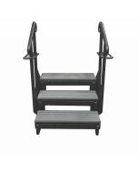 3 Tread Signature Spa Step With Dual Handrails