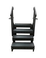 4 Tread Signature Spa Step With Dual Handrails