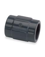 PVC 1.5" Black Coupler (Slip X Slip) 
