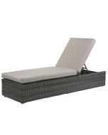 Emery Adjustable Chaise Fog/Cast Silver